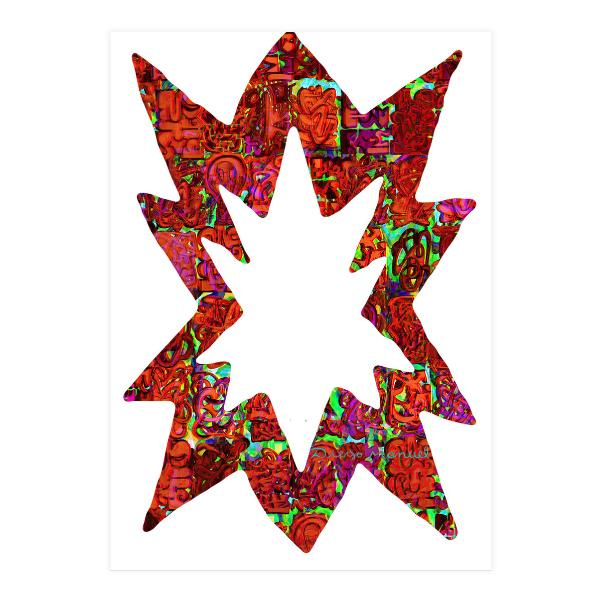 Graffiti Digita 2023 14  (Print Only)