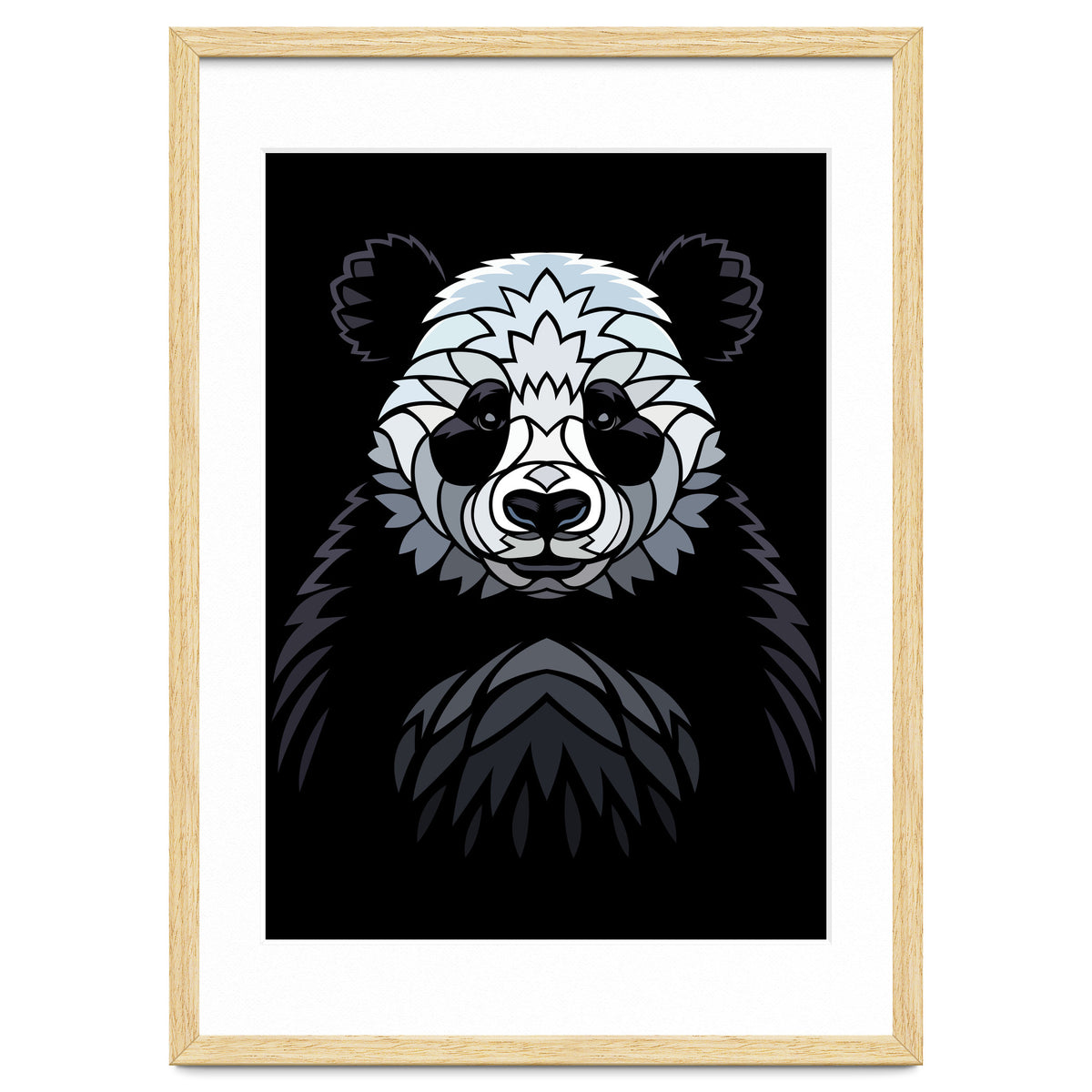 Tribal frontal Panda