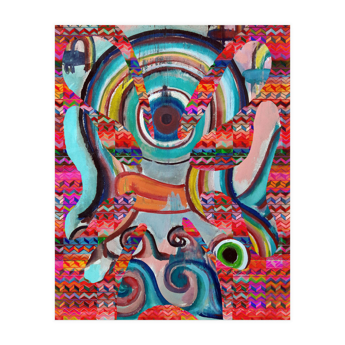 Pop Abstract 2023 Tapiz 18 (Print Only)