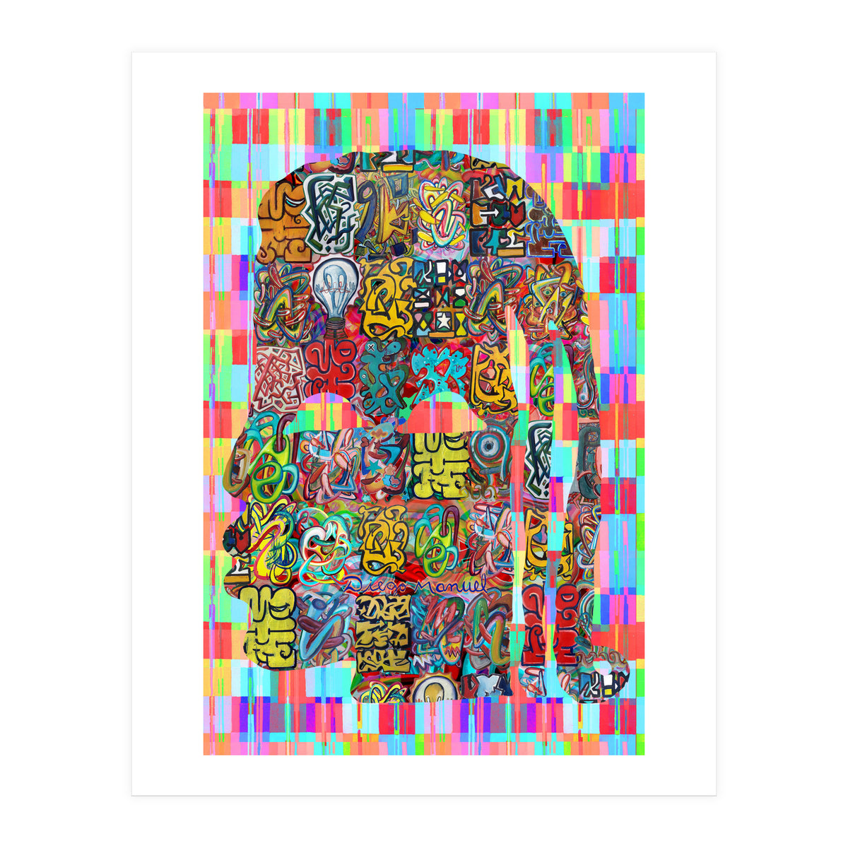 Abstracto Pop Nuevo B Nuevo 1 (Print Only)