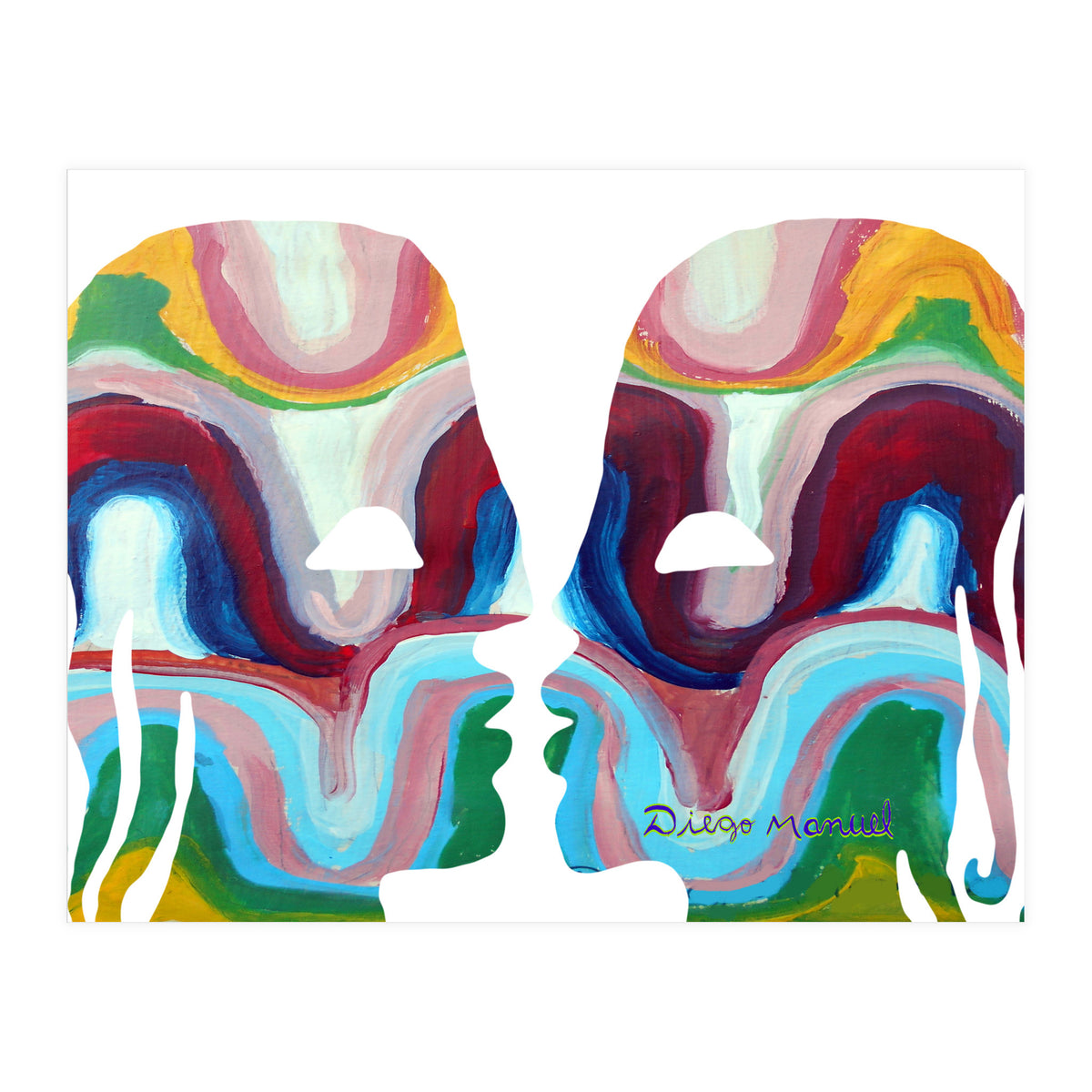 Abstracto Pop Nuevo 6  (Print Only)