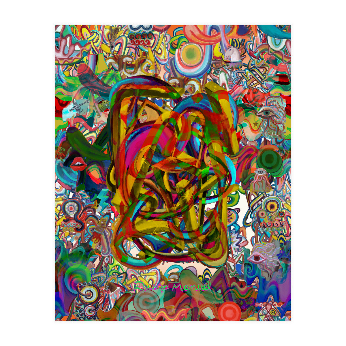 Graffitis 2021 Tapiz 2 (Print Only)