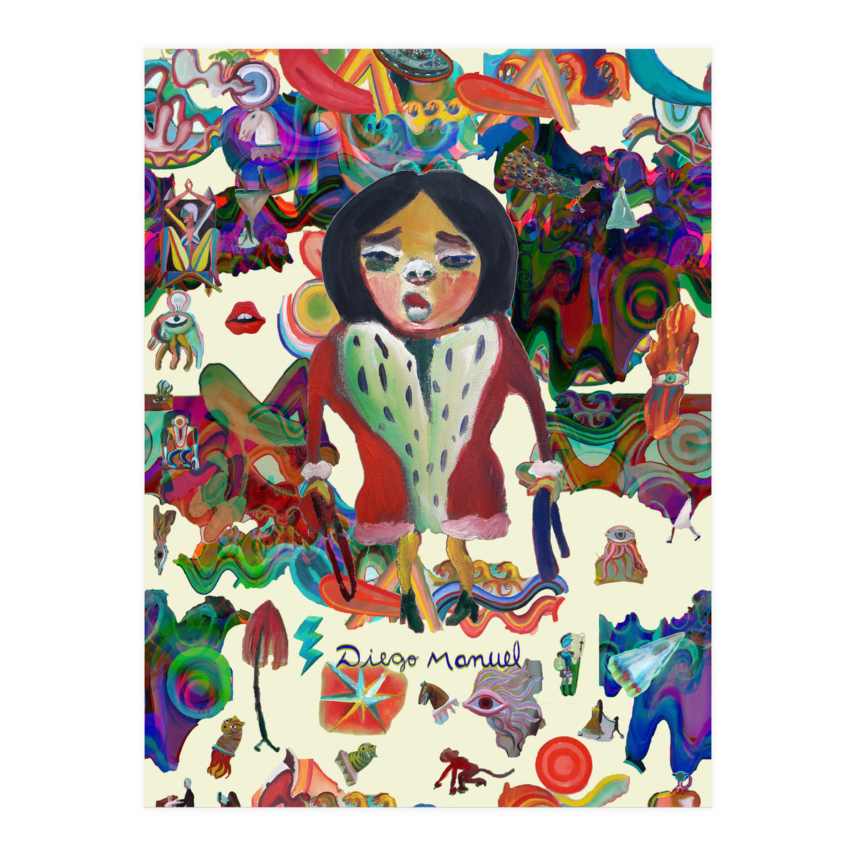 Graffitis 2021 Tapiz 57 B (Print Only)