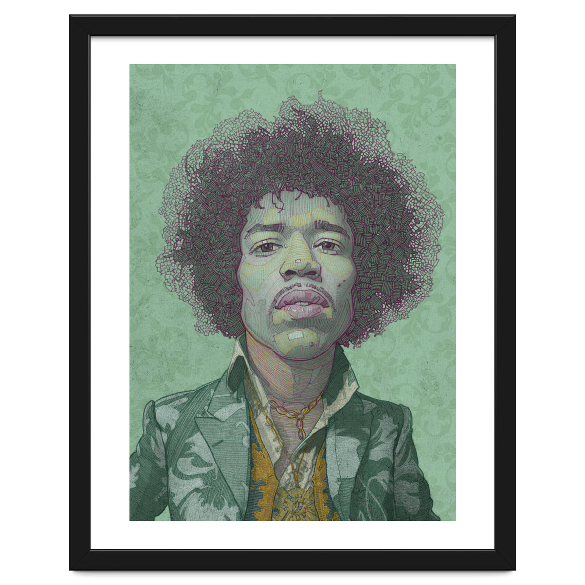 Hendrix Illustration