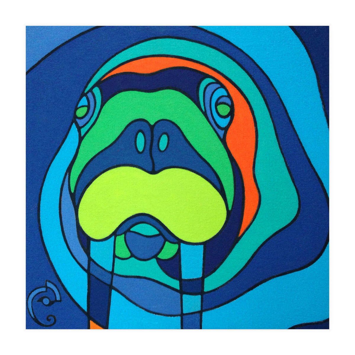 Walrus by Chameleon Amour (Print Only)