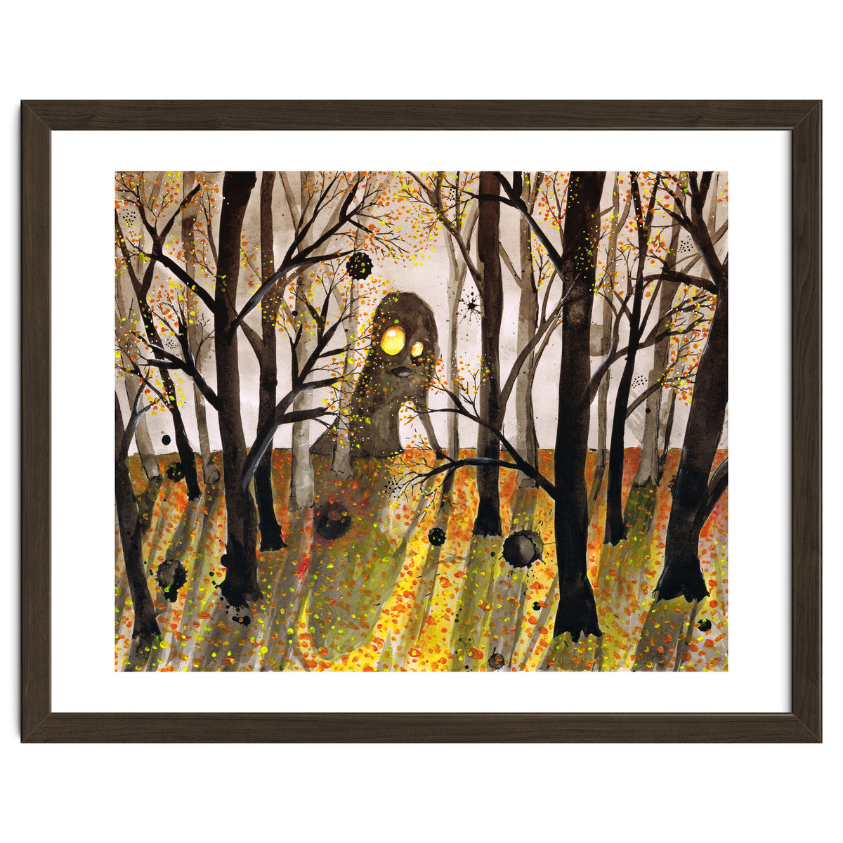 Monster in the woods