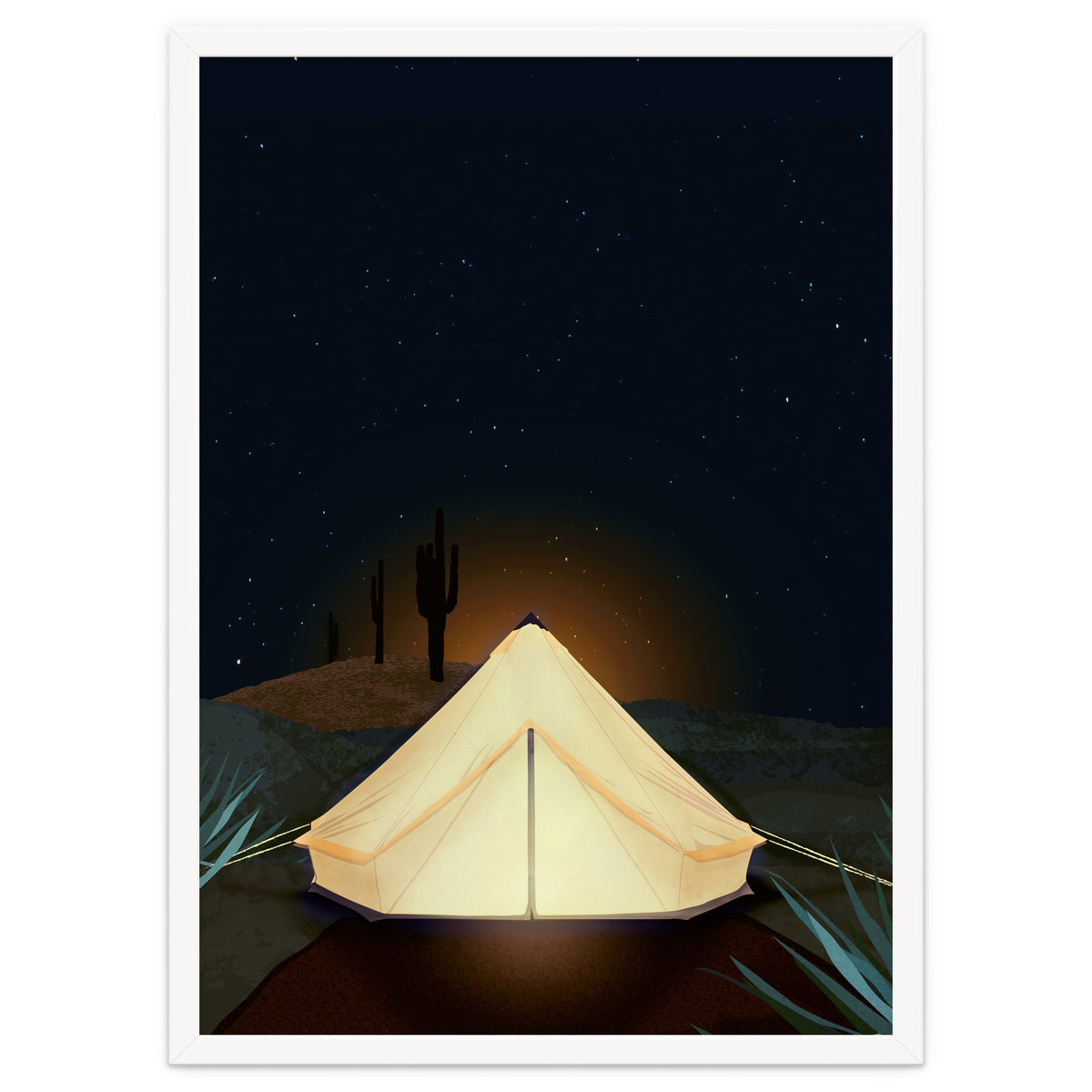 Tent at Night