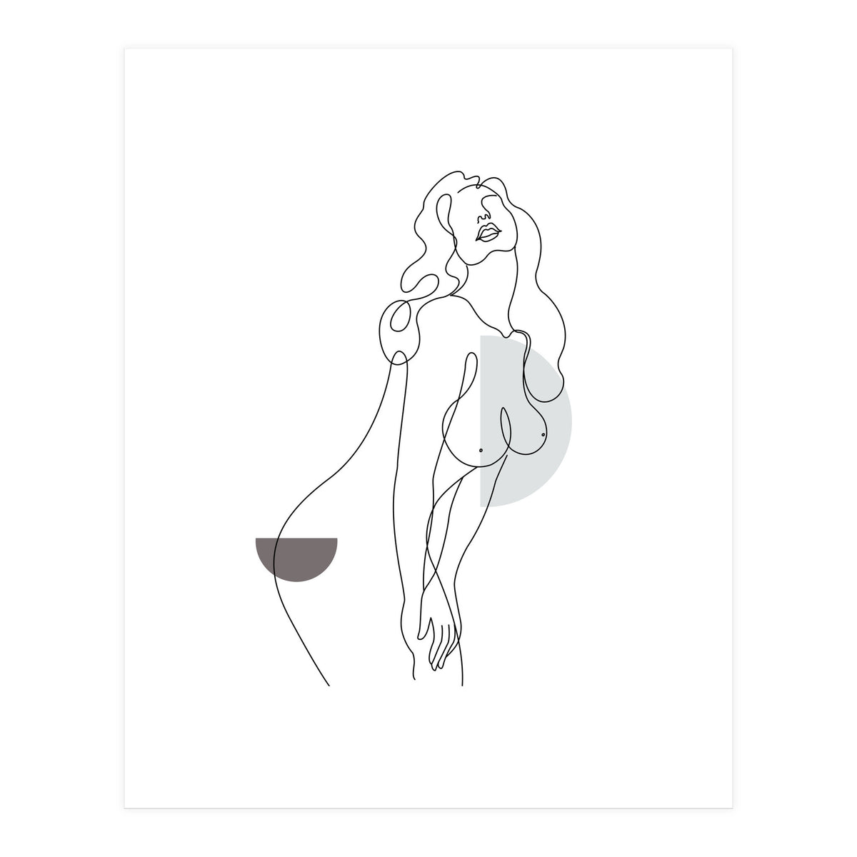 Wake woman b (Print Only)