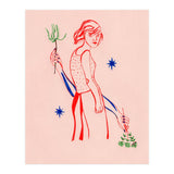Red lips woman (Print Only) thumbnail