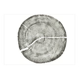 Rock Canyon, Tree Ring Print, Woodblock (Print Only) thumbnail