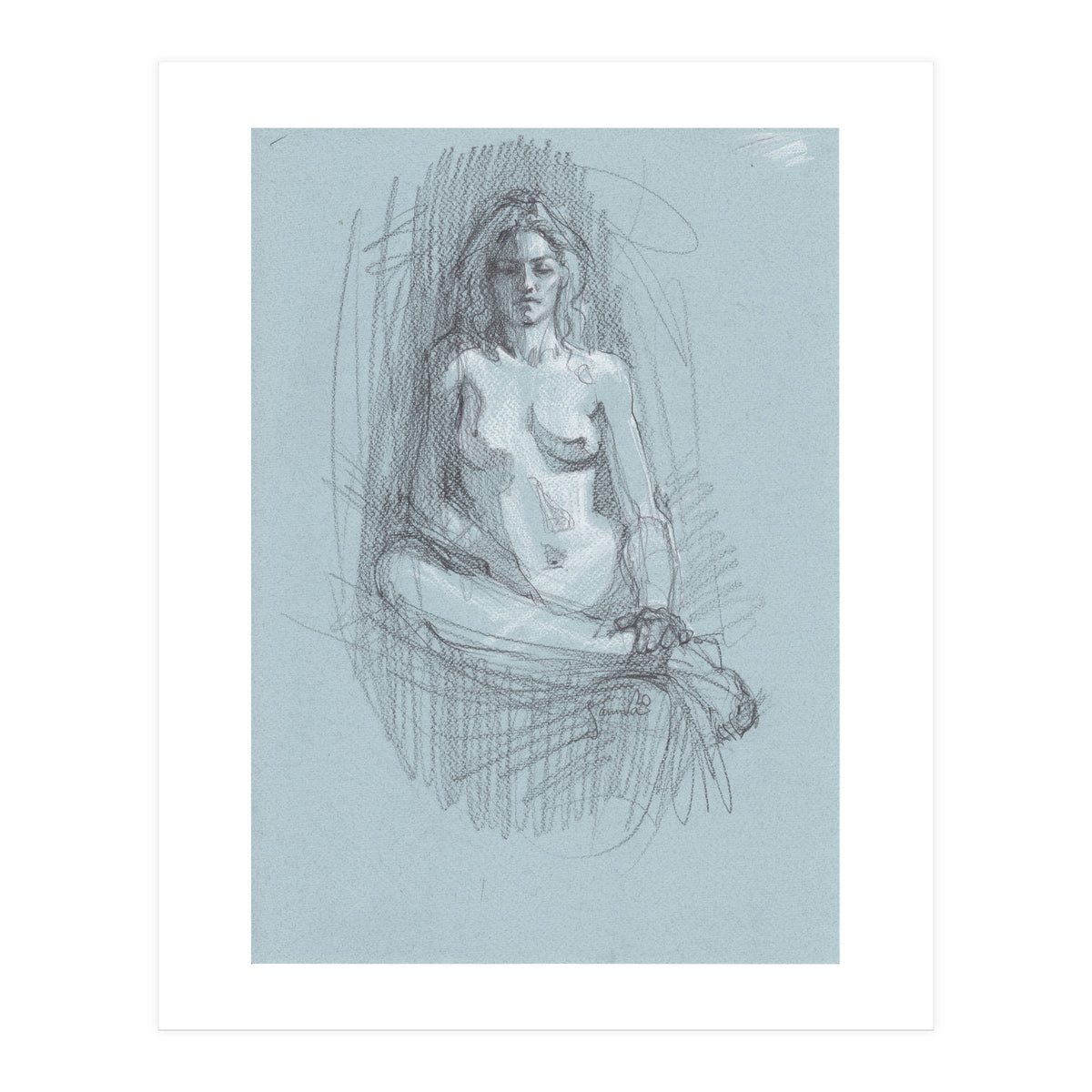 She. Erotic art (Print Only)