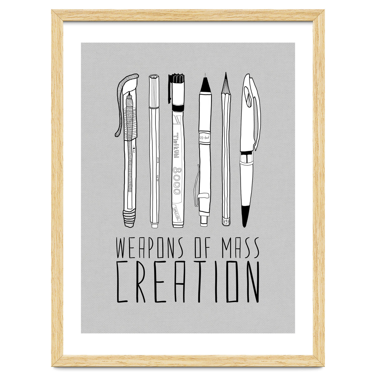 Weapons Of Mass Creation - Grey