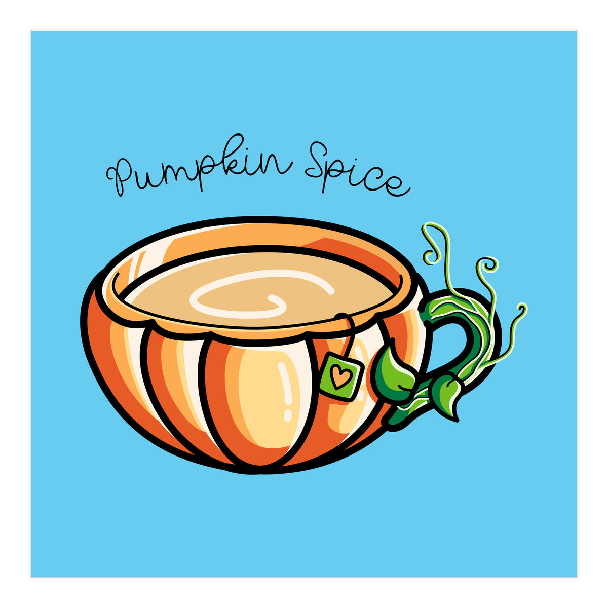 Pumpkin Spice Chai Tea (Print Only)