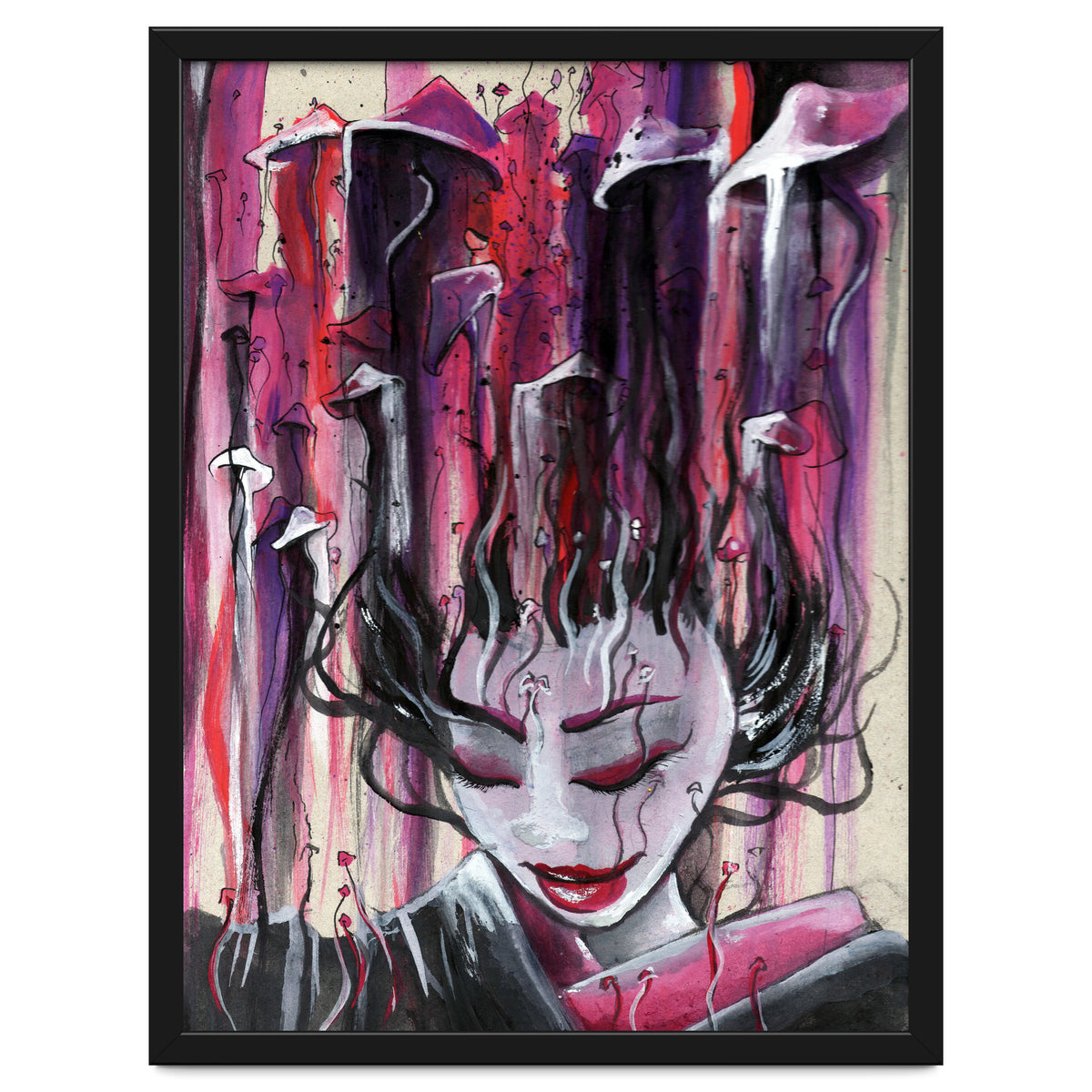 Geisha in Mushrooms: The Surrealistic Concubine