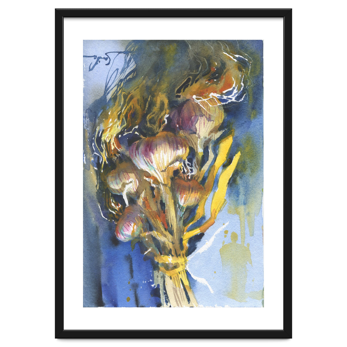 Sunny still life Garlic