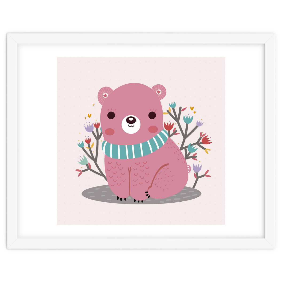Pink bear