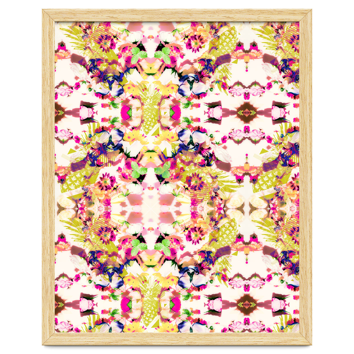 Painting mosaic - Abstract nature