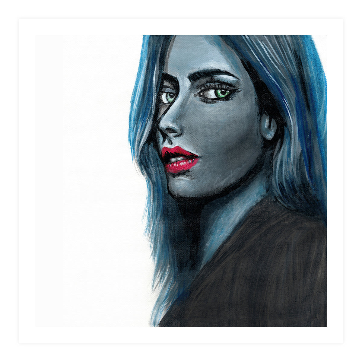 Blue Woman (Print Only)