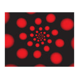 Red Spiral Dots (Print Only) thumbnail