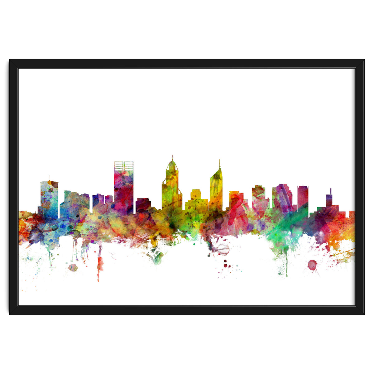 Perth Australia Skyline