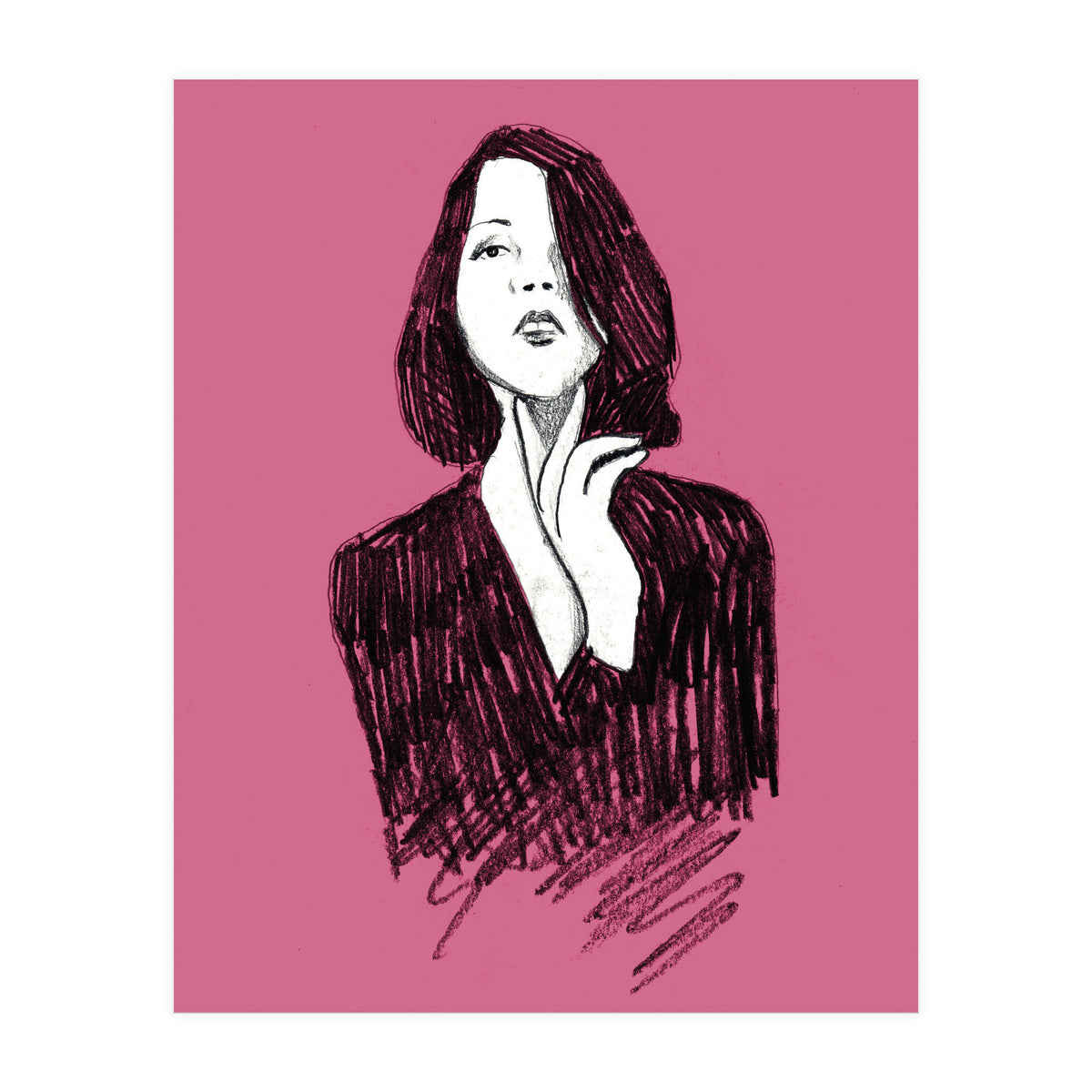 Pink mood (Print Only)