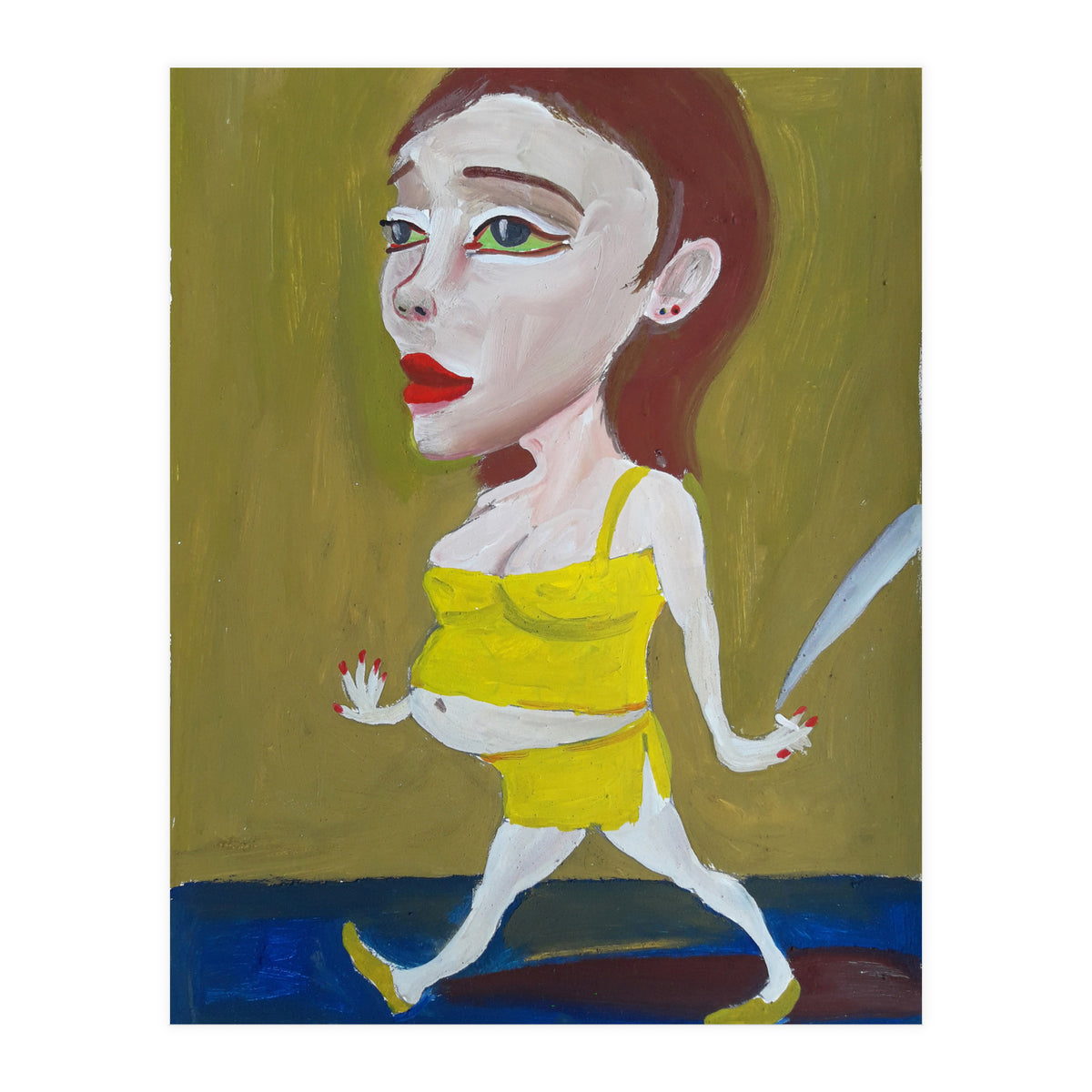 Walking girl 3 (Print Only)