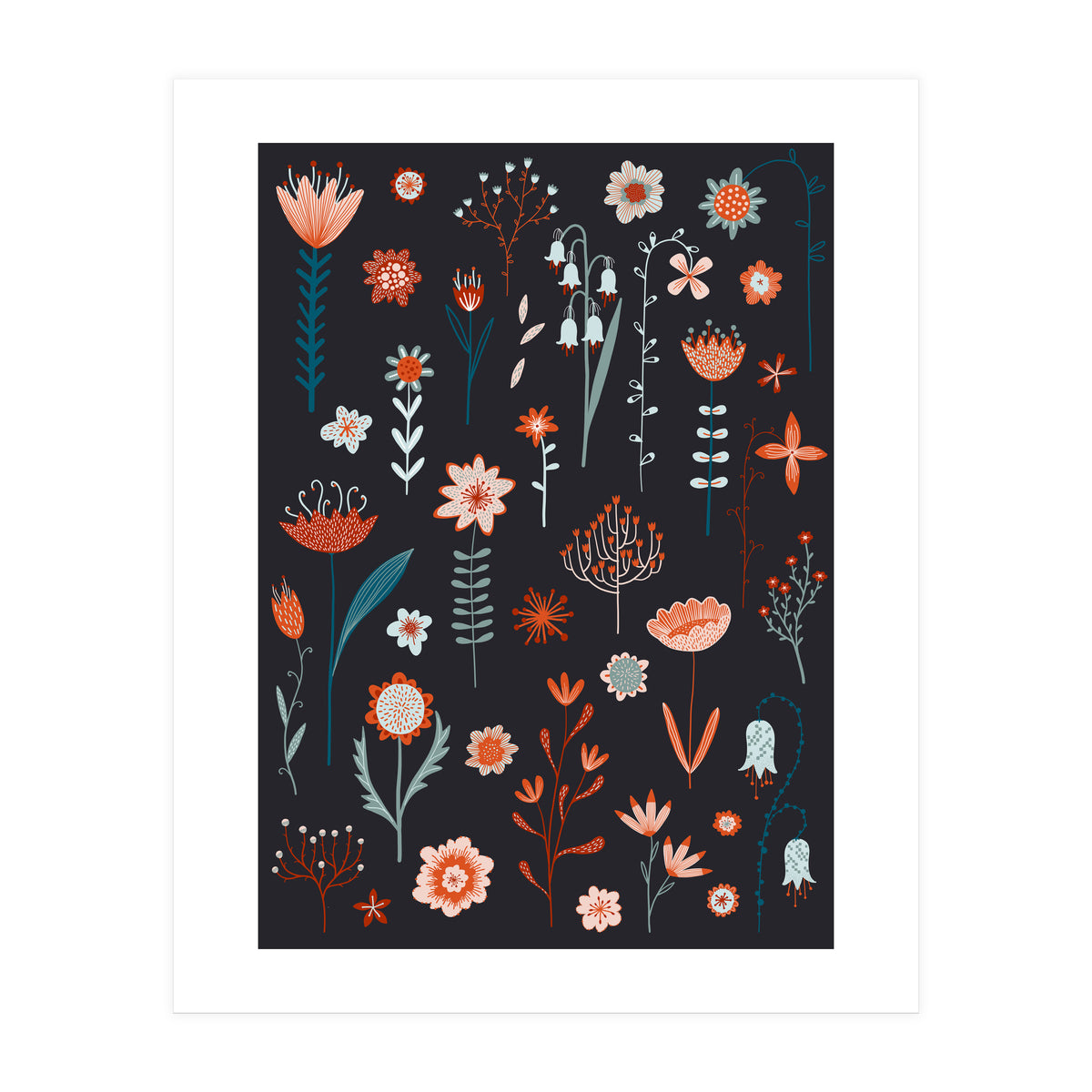 Flowers Of The Summer Dark (Print Only)