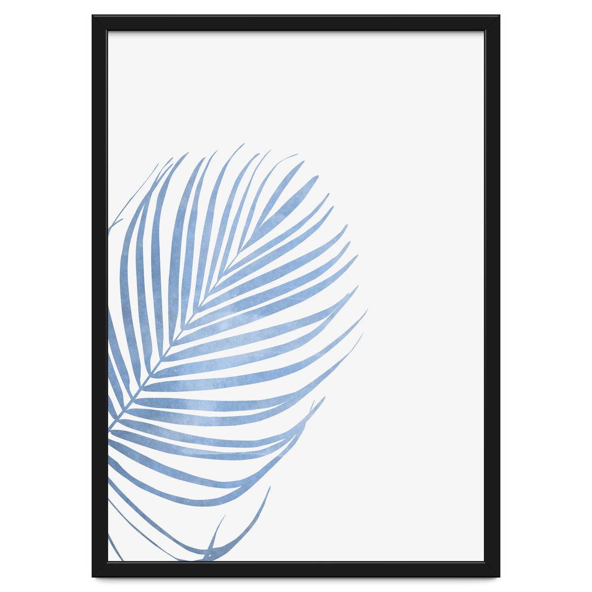 Blue Palm Leaf