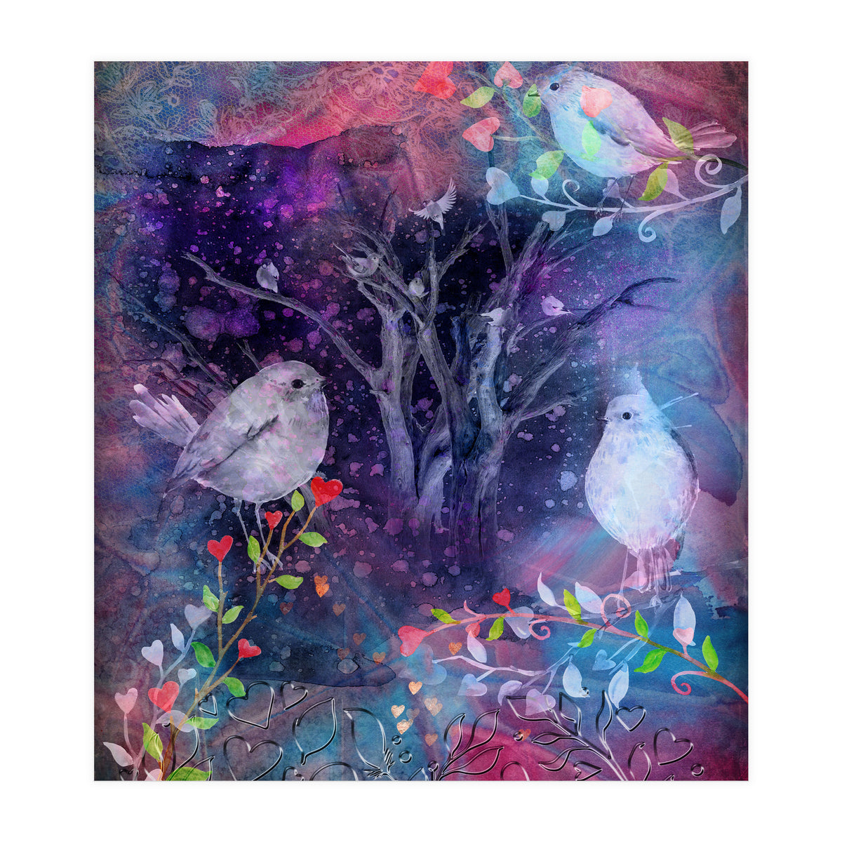 Avian Midnight (Print Only)