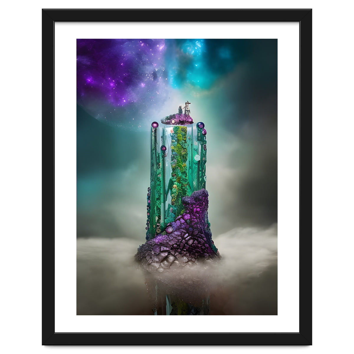 Cosmic Gemstone and Glass \|/ Universe