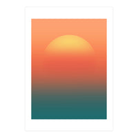 Ocean sunrise (Print Only)