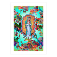 Virgen Y Graffiti 19 (Print Only)