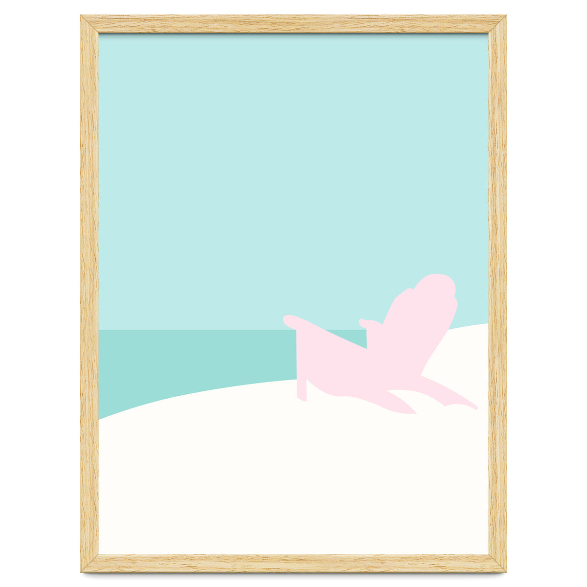 Minimal Beach Chair - Turquoise Coast