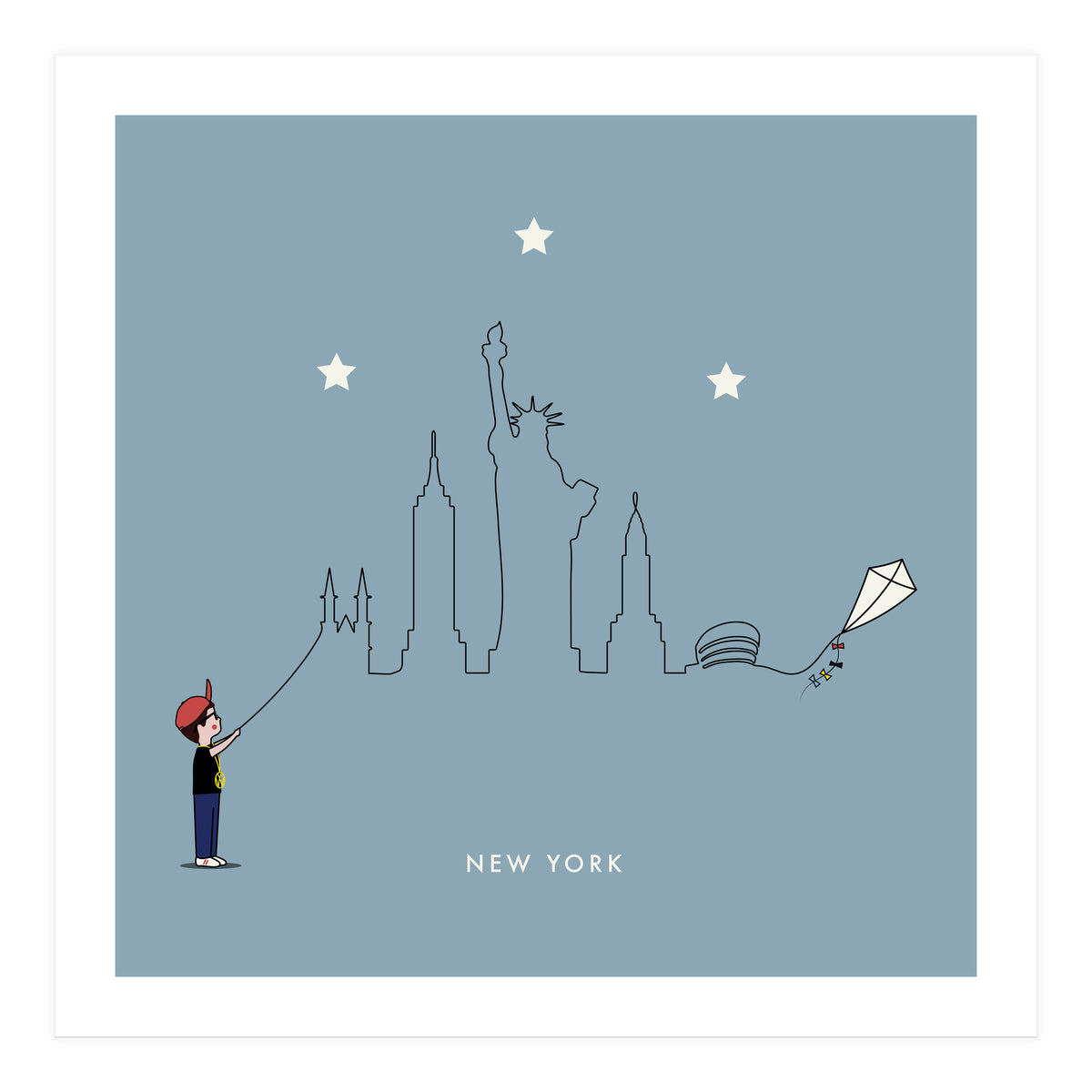 Kein Design New York Boy (Print Only)
