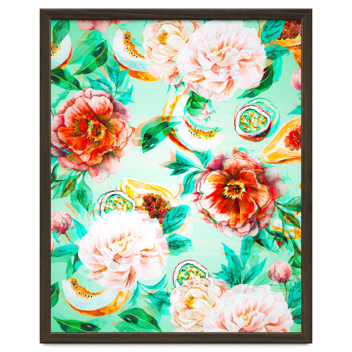 Tropical flowery fruit glitch