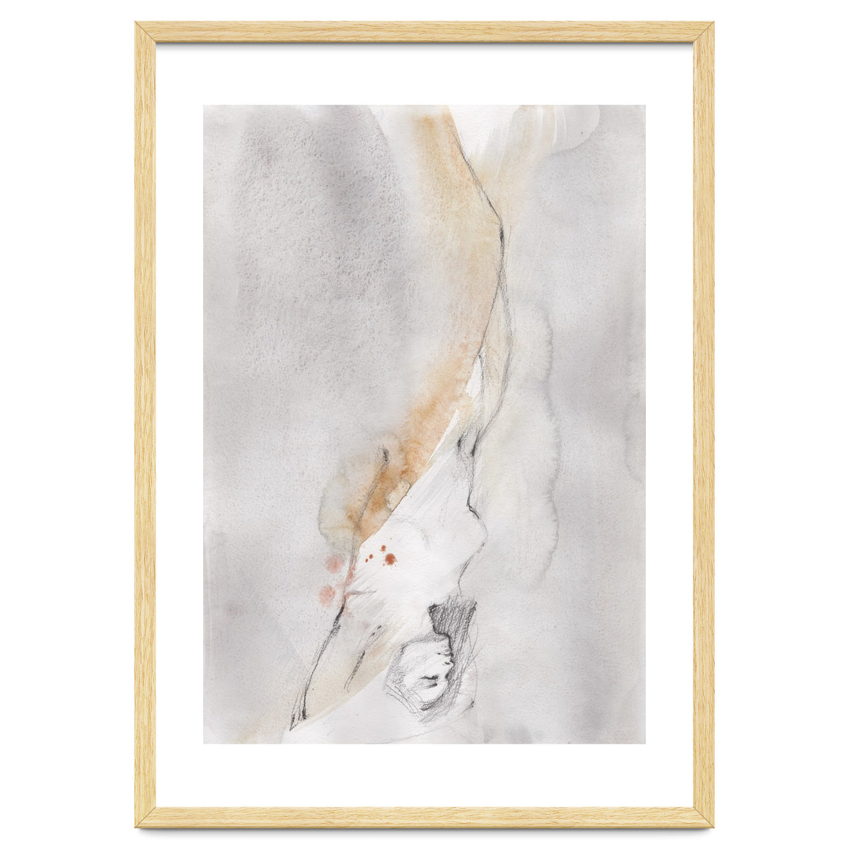 Drawing of a beautiful girl