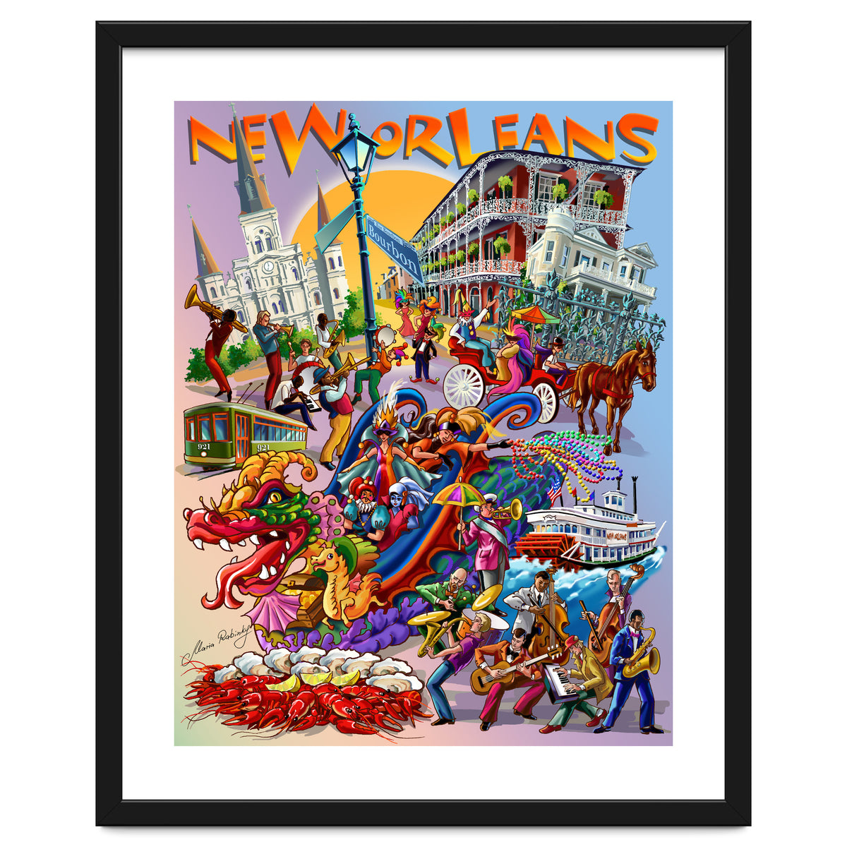 New Orleans Illustration