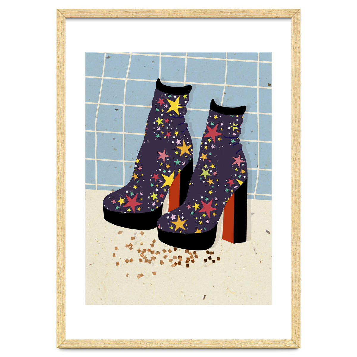 Starry Disco Shoes