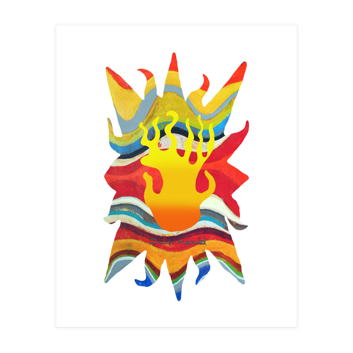 Fuego 7 Copia (Print Only)