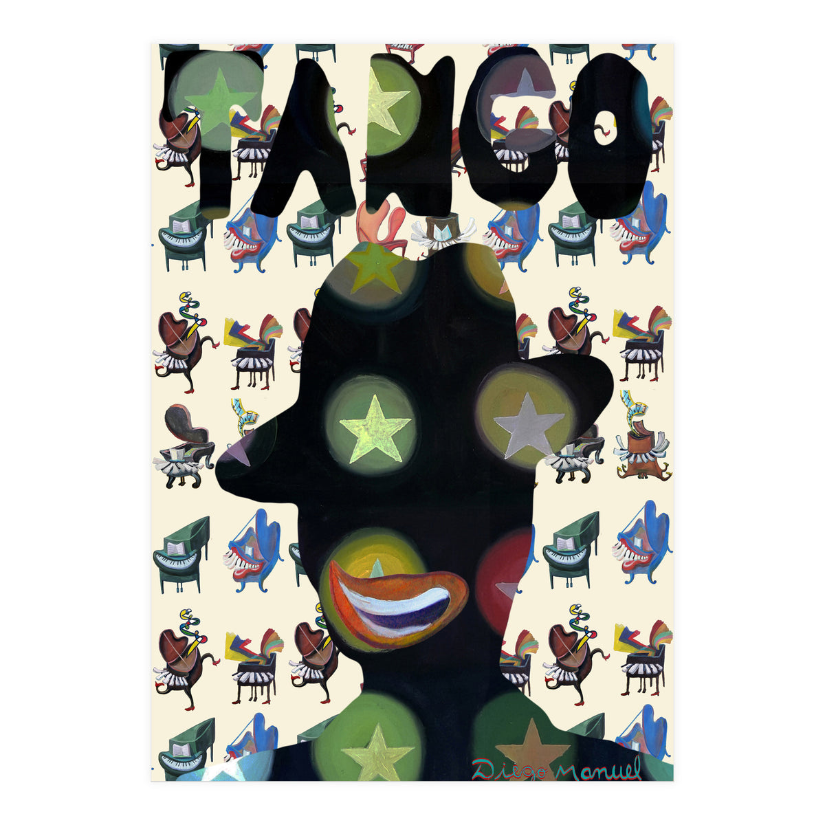 Tango Tapiz 16 (Print Only)