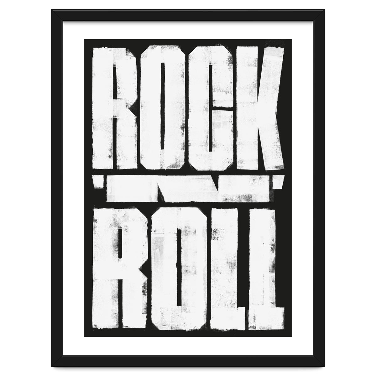 00106 Rock N Roll Print Final Bw
