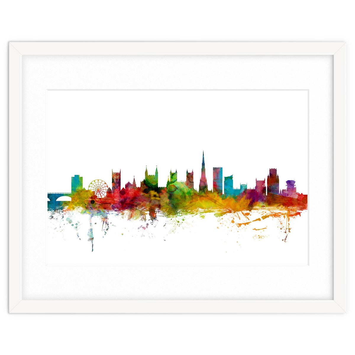 Bristol England Skyline