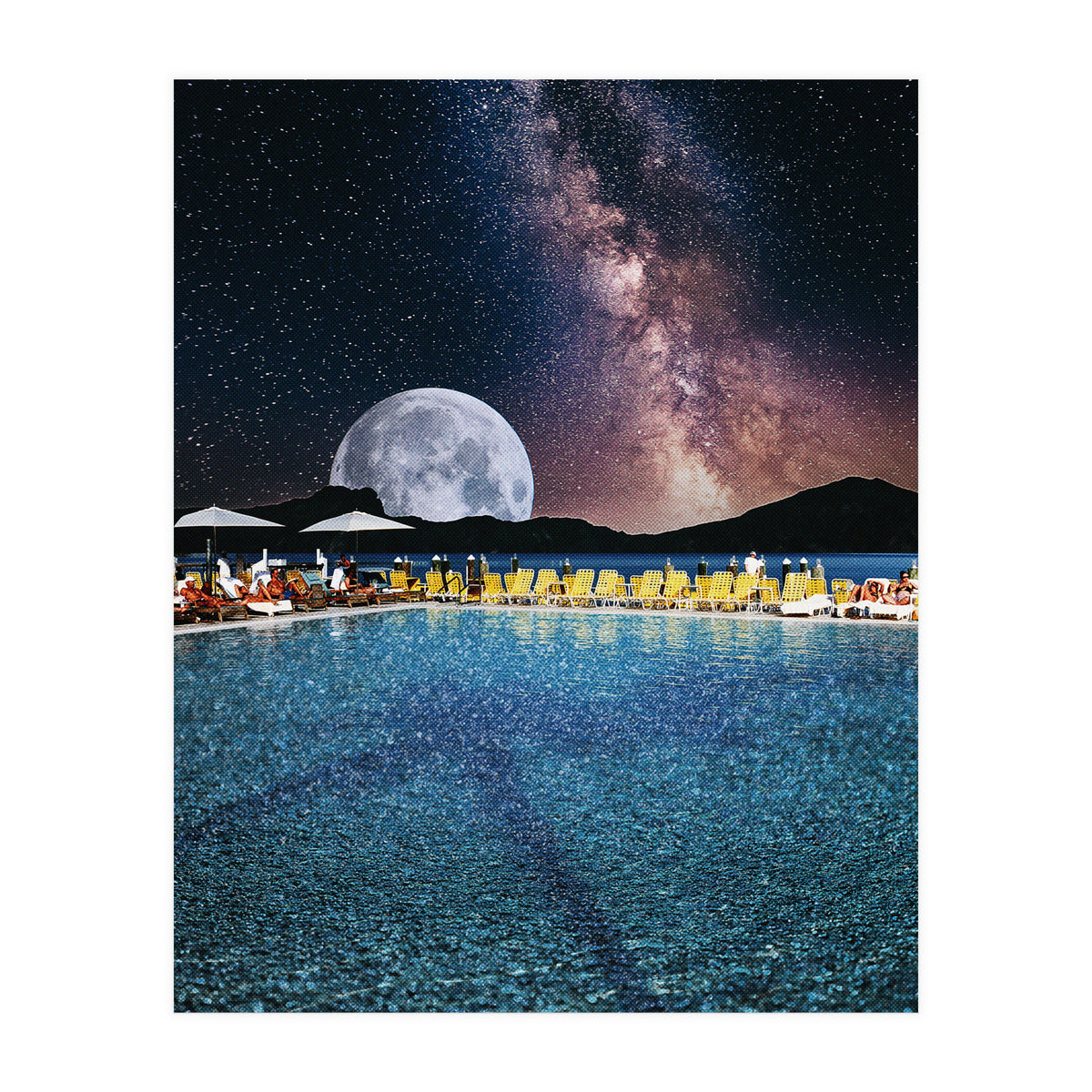 Poolside (Print Only)