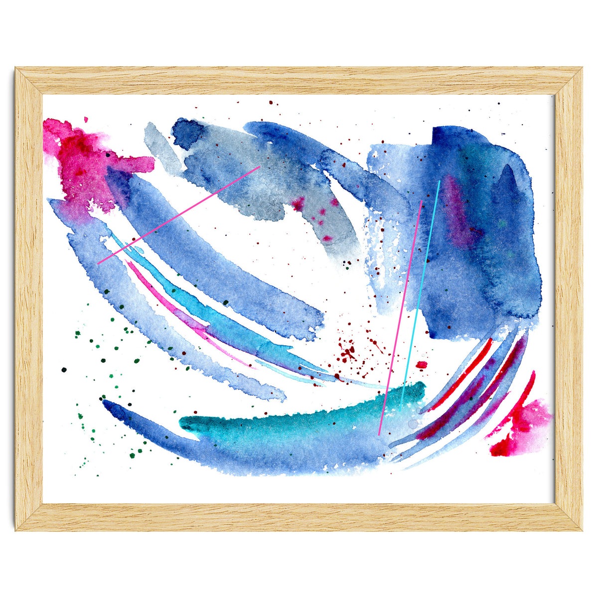 Happiness vibes || watercolor