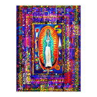 Graffiti Digital 2022 339 and Virgin of Guadalupe (Print Only)