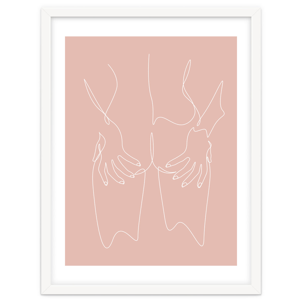 hot girl nude line pink