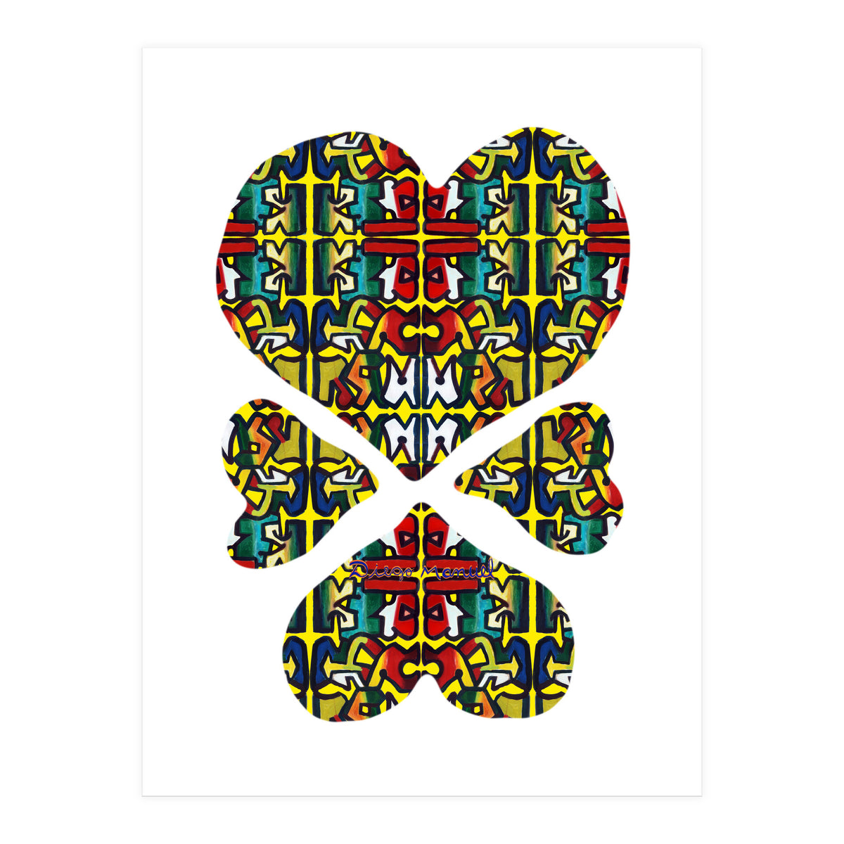 4 Corazones 6  (Print Only)