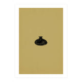 Olive green and black vase (Print Only) thumbnail
