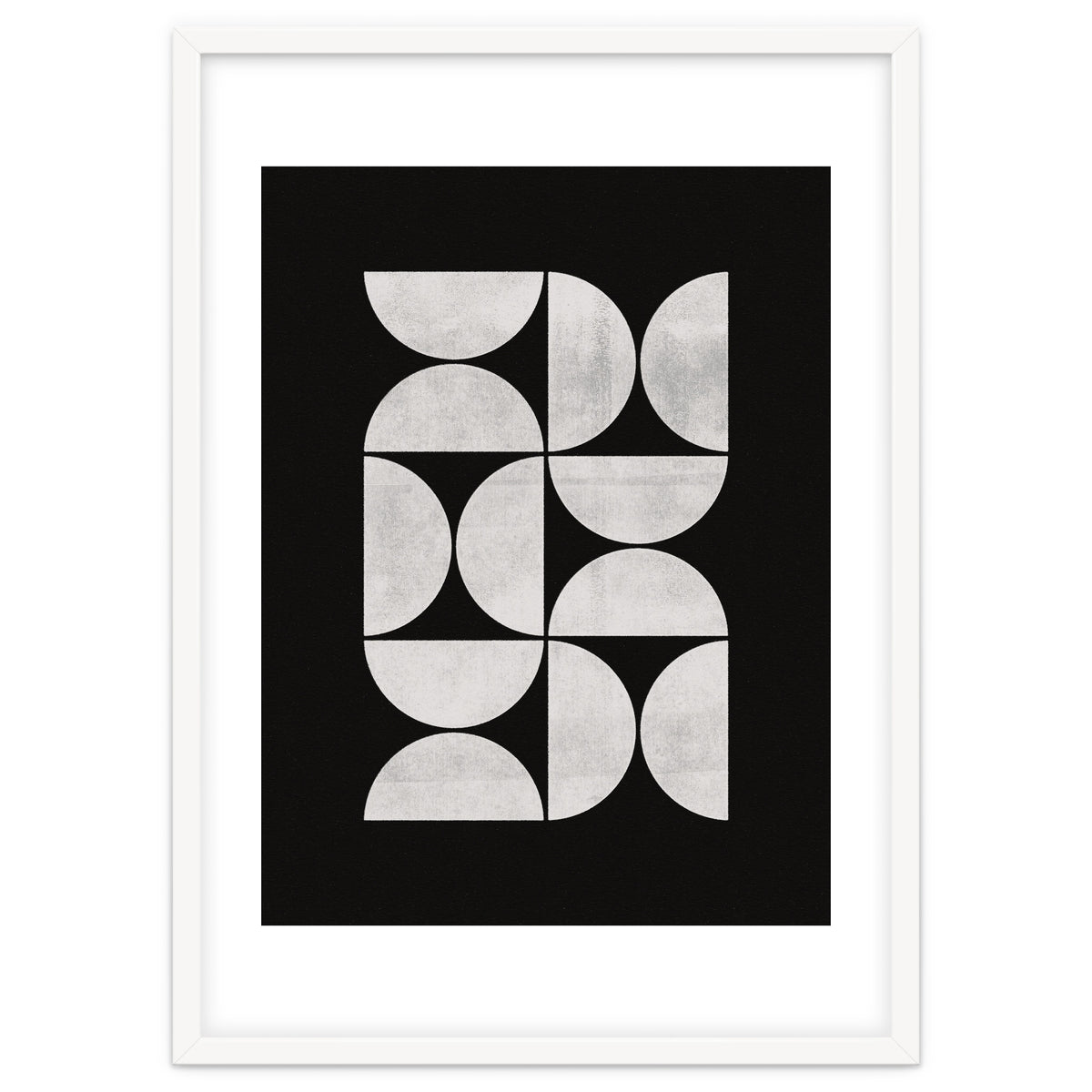 Mid-Century Modern No.31 - Woodblock Print