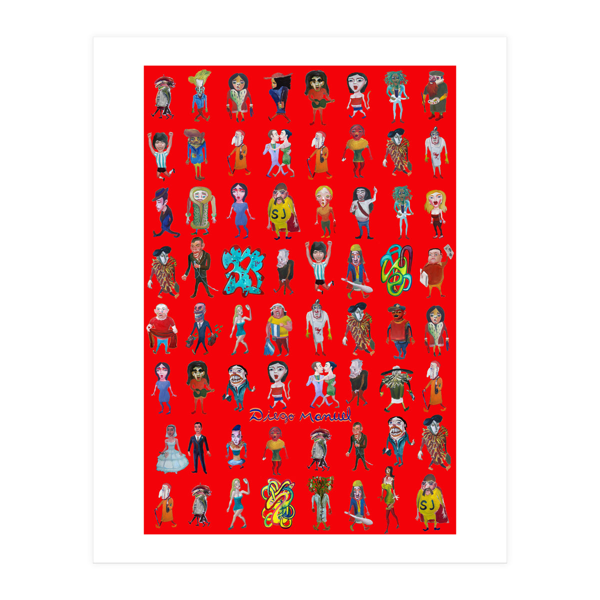 Gente Del Barrio B (Print Only)